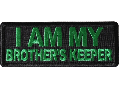 I am My Brother's Keep Patch green