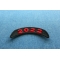 2022 Red Upper Rocker Year Patch 2022 Red Upper Rocker Year Patch diagonal view