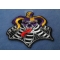 Jester Clown Skull Patch Jester Clown Skull Patch diagonal view