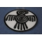 Aztec Tribal Patch Aztec Tribal Patch diagonal view