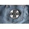 Aztec Tribal Patch Aztec Tribal Patch shown on jeans