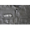 LGBTQ Lets Get Biden to Quit Funny Patch LGBTQ Lets Get Biden to Quit Funny Patch - 4x1.5 inch - Embroidered Iron on Patch shown on leather vest