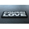 Cousin Love Patch diagonal view