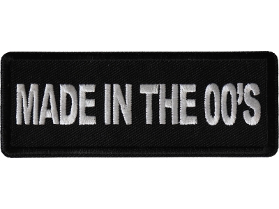 Made in the 00's Patch