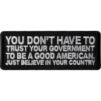 You Don't have to trust your Government Patch