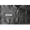 You Don't have to trust your Government to be a Good American, Just believe in your Country Patch, Patriotic Patches, Iron on Quotes and Sayings for Hats shown on leather vest
