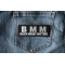 BMM Black Money Matters Patch BMM Black Money Matters Patch shown on jeans