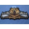 Brown Bear Claws Iron on Patch Brown Bear Claws Iron on Patch diagonal view