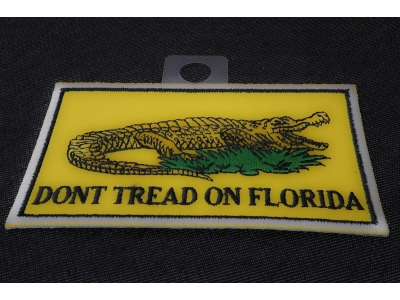 Don't tread on Florida Flag Patch
