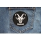 Capricorn Zodiac Patch shown on jeans