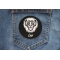Leo Zodiac Patch shown on jeans