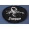 Scorpio Zodiac Patch diagonal view