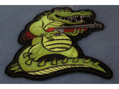 Alligator Shotgun Patch