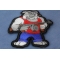 Tommy Gun Bulldog Patch diagonal view