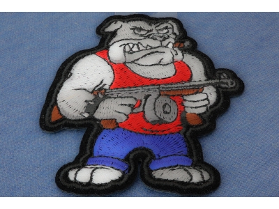 Bulldog Machine Gun Patch