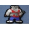 Bulldog Machine Gun Patch diagonal view