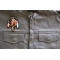 Horse in Dreamcatcher Iron on Patch shown on leather vest