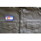 Colorado State Flag Patch shown on leather vest
