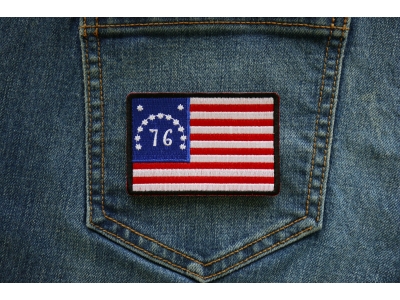 Bennington 76 Flag  Patch