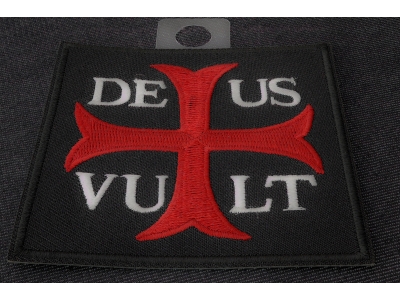 Deus Vult GOD WILLS Christian Patch