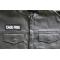 Cage Free Patch, Funny Saying Patches, Sew or Iron on Patch shown on leather vest