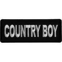 Country Boy Iron on Patch