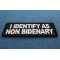 I identify as non Bidenary Patch diagonal view