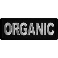 Organic Iron on Patch