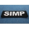 Simp Iron on Patch diagonal view