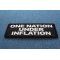 One Nation Under Inflation Patch diagonal view