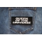 Queen of the Universe Patch shown on jeans