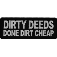 Dirty Deeds Done Dirt Cheap Patch