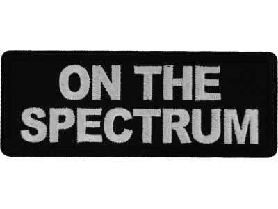 On The Spectrum Patch