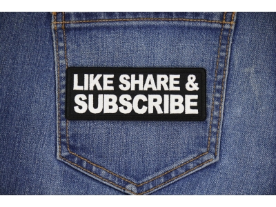 Like Share Subscribe Patch
