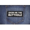 Show me The Butthole Patch shown on jeans