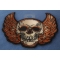 Winged Skull Patch diagonal view