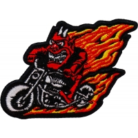 Biker Demon Speeding Patch