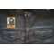 Joker Card Patch shown on leather vest