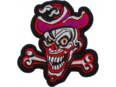 Crazy Skull and Bone Patch