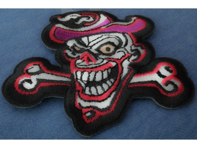 Crazy Skull and Bone Patch