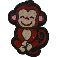 Cute Monkey Iron on Patch