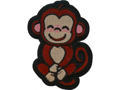 Cute Monkey Iron on Patch