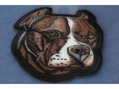 PitBull Dog Iron on Patch