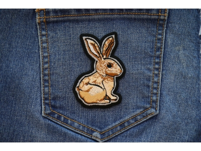 Rabbit Iron on Patch