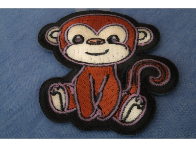 Baby Monkey Iron on Patch