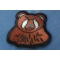 Cute Bear Iron on Patch diagonal view