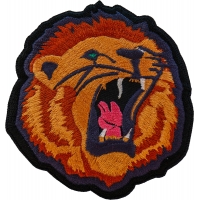 Roaring Lion Iron on Patch