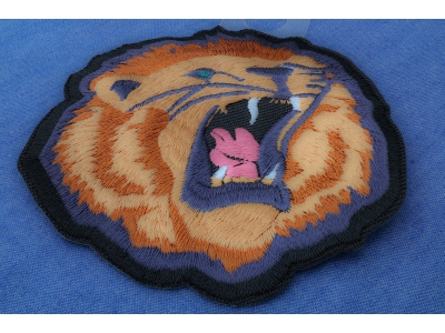 Roaring Lion Iron on Patch