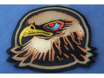 Hawk Iron on Patch