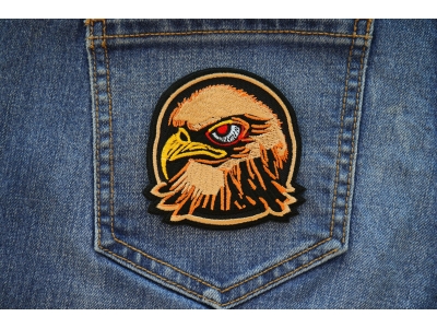 Hawk Iron on Patch